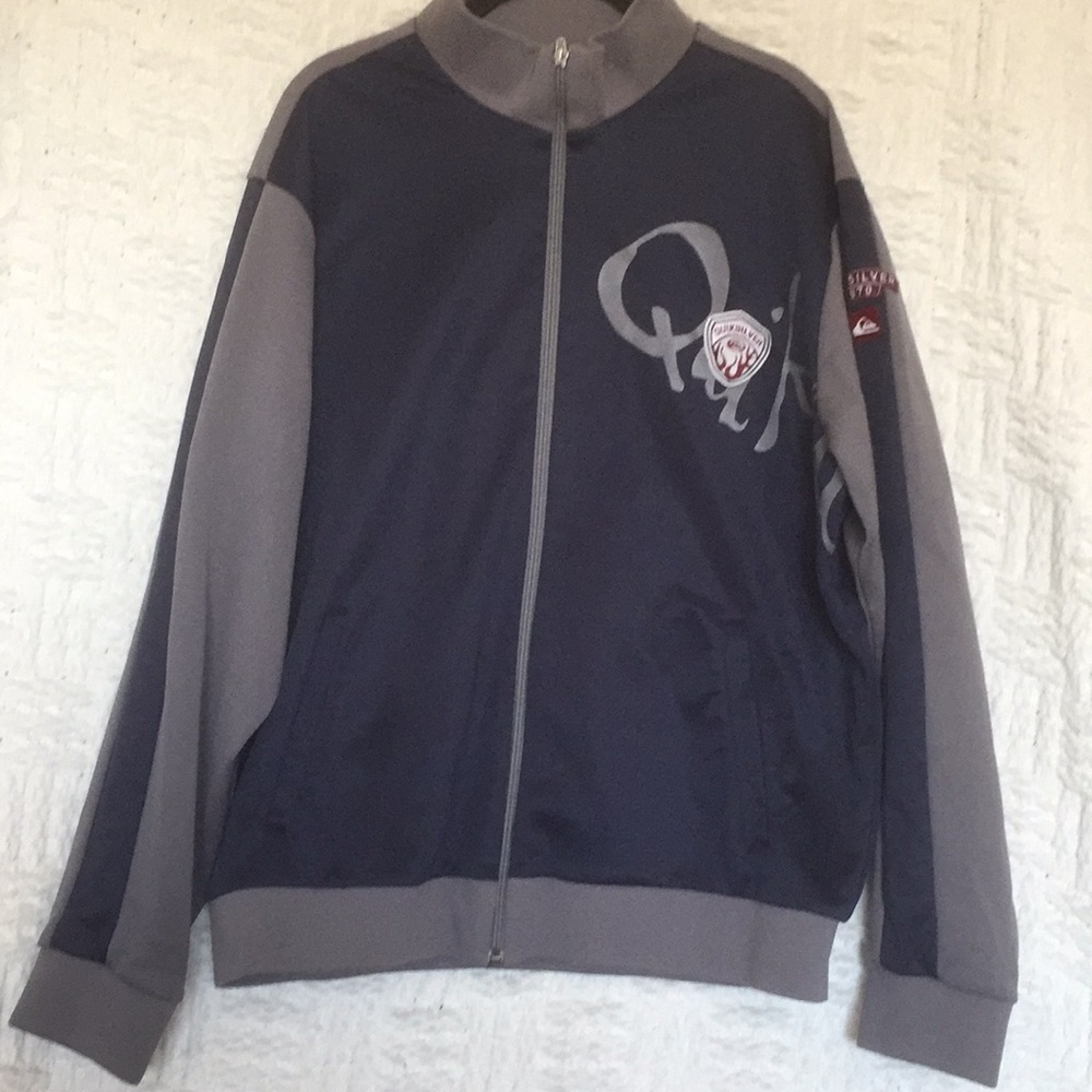 Quicksilver Zip Up Jacket Size Large - image 1